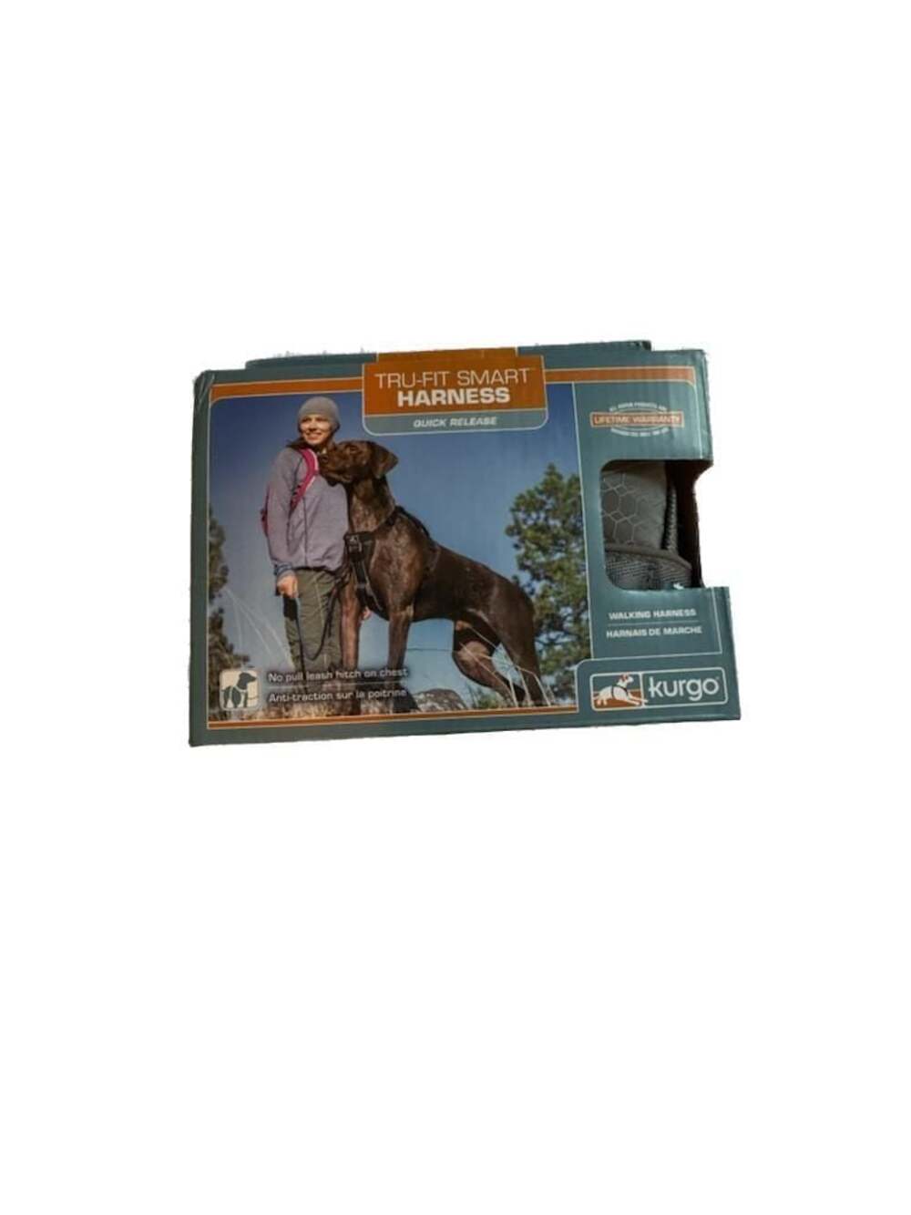 Kurgo Tru-Fit Smart Dog Walking Harness, Medium